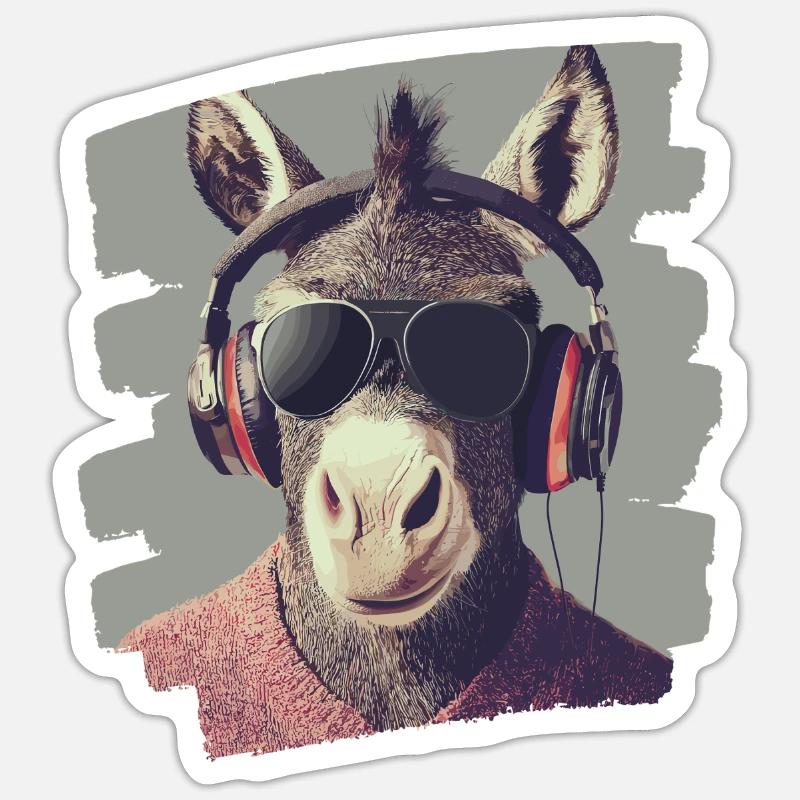 Sticker Größe S (10 x 10 cm) - 