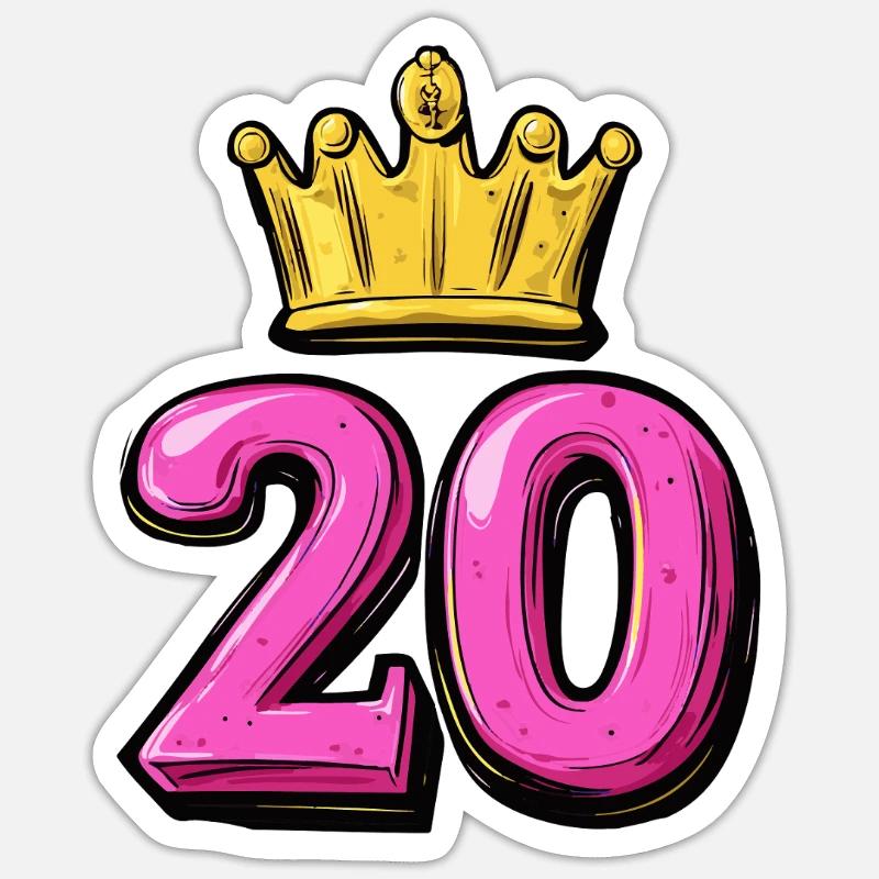 Sticker taille S (10 x 10 cm) - 