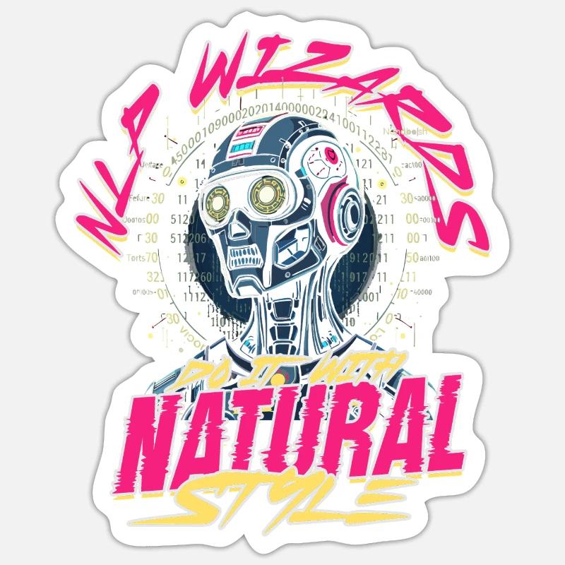 Computational Linguist Sticker size S (10 x 10 cm)