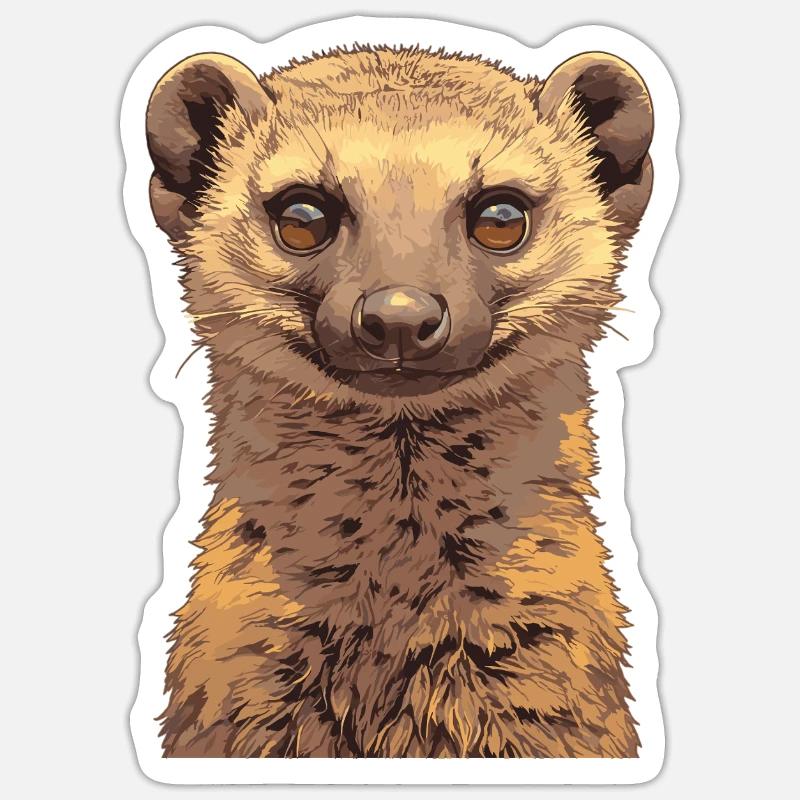 Mongoose's Mongoose Sticker size S (10 x 10 cm)