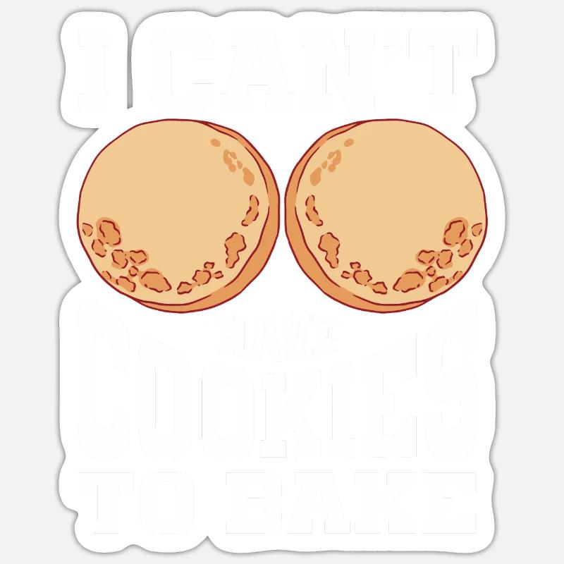 Baking Bakery Baker Sticker size S (10 x 10 cm)