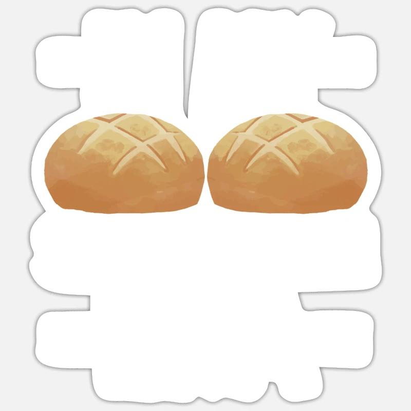 Baking Bakery Baker - Sticker size S (10 x 10 cm) - white matte