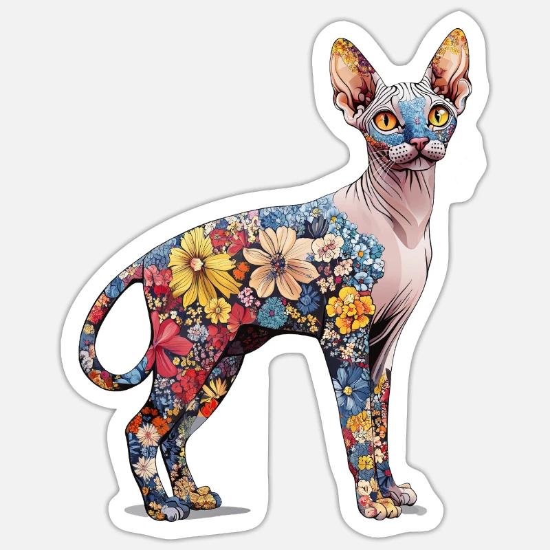 Sphinx Sticker Größe S (10 x 10 cm)