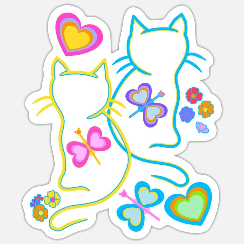 Sticker taille S (10 x 10 cm) -