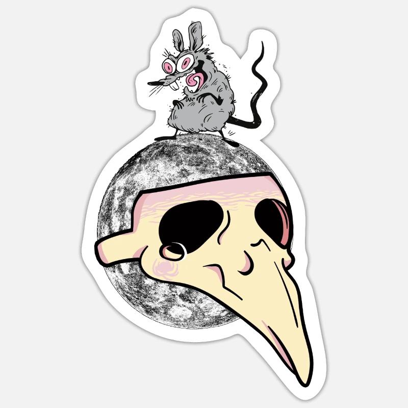 Sticker taille S (10 x 10 cm) - 