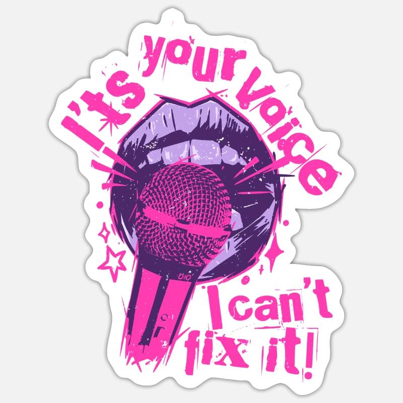 Audiovisual Technician AV Tech Sticker size S (10 x 10 cm)