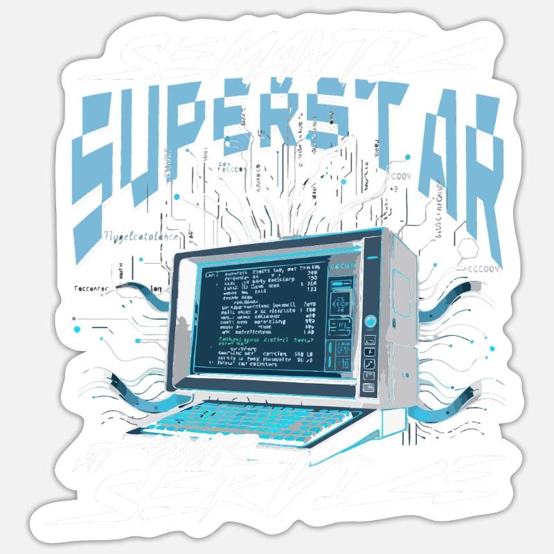 Computational Linguist Sticker size S (10 x 10 cm)