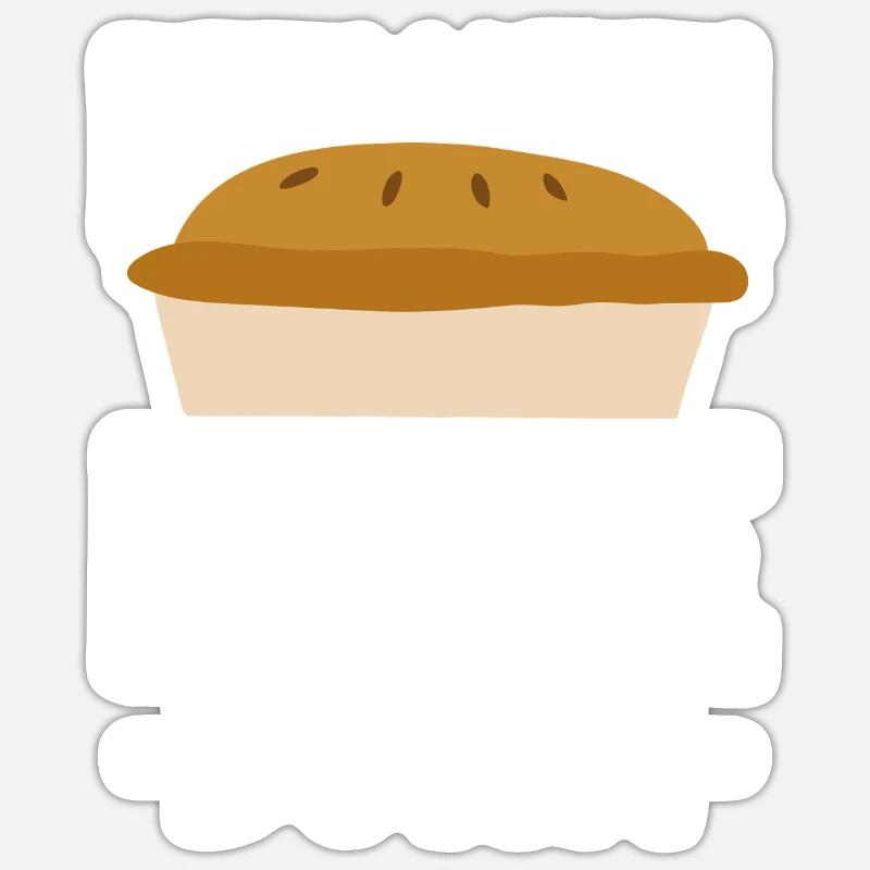 Baking Bakery Baker - Sticker Größe S (10 x 10 cm) - Mattweiß
