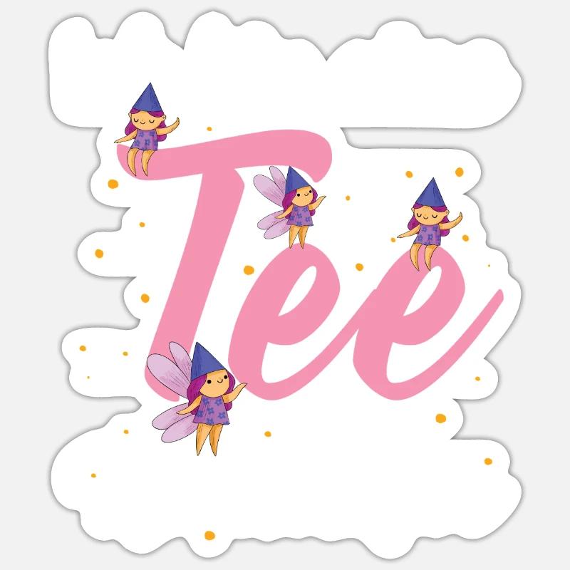 Ich bin eine Fee eine Katastrofee I Feenstaub Sticker Größe S (10 x 10 cm)