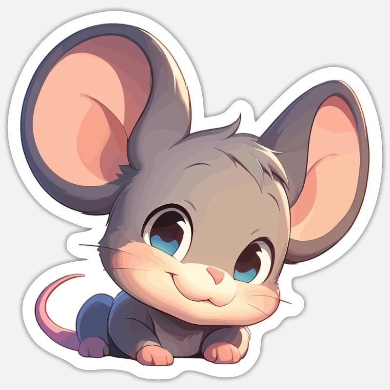 Mice Mouse Sticker size S (10 x 10 cm)