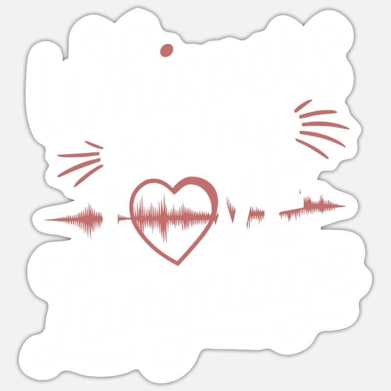 Asmr Creator Relaxation sensorielle Calmant Sticker taille S (10 x 10 cm)