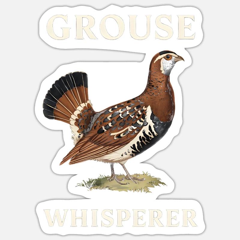 Auerhahn Sticker Größe S (10 x 10 cm)