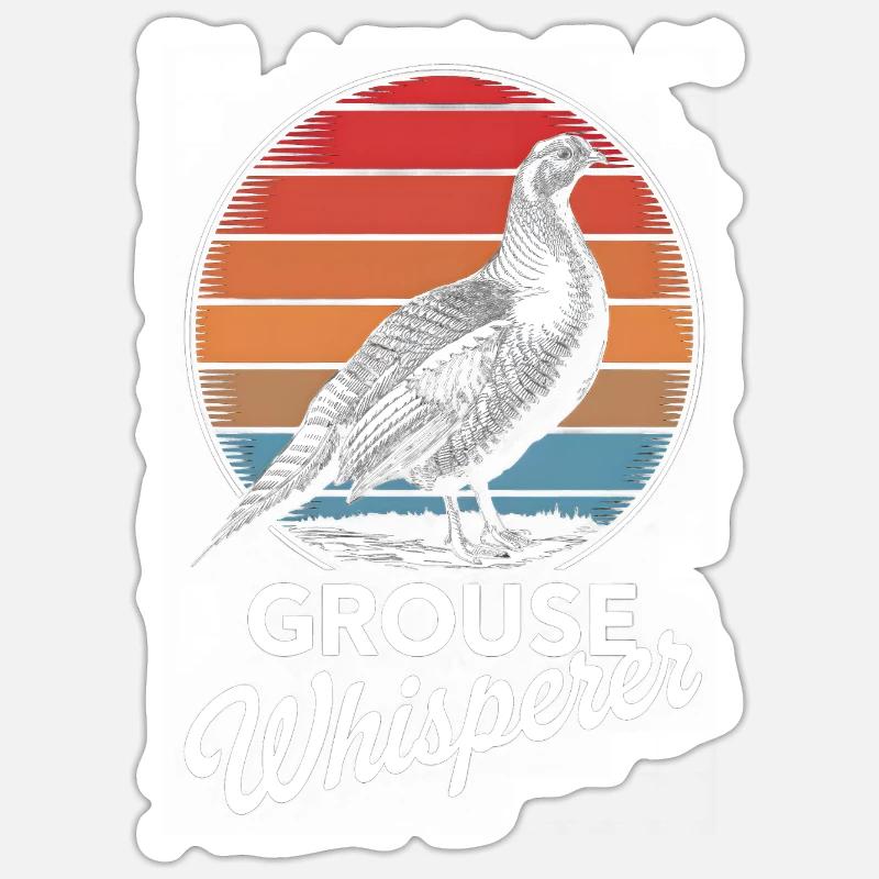 Auerhahn Sticker Größe S (10 x 10 cm)