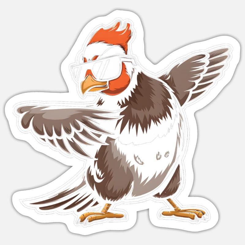 Auerhahn Sticker Größe S (10 x 10 cm)