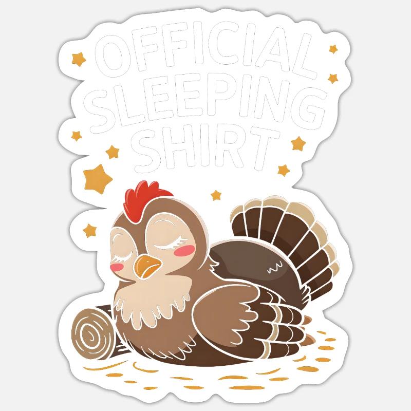 Auerhahn - Sticker Größe S (10 x 10 cm) - Mattweiß