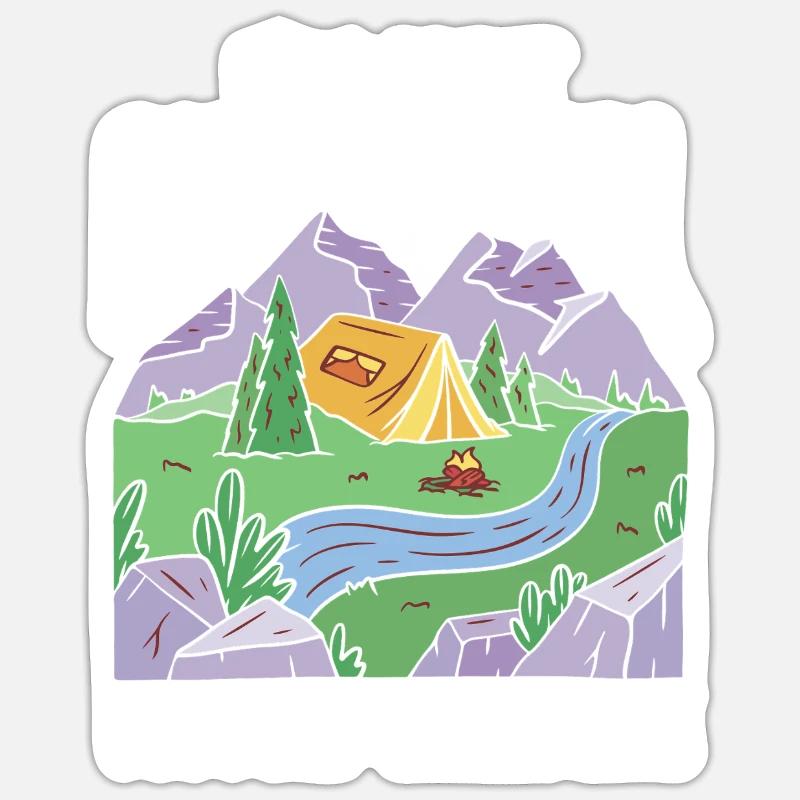 Sticker taille S (10 x 10 cm) - 
