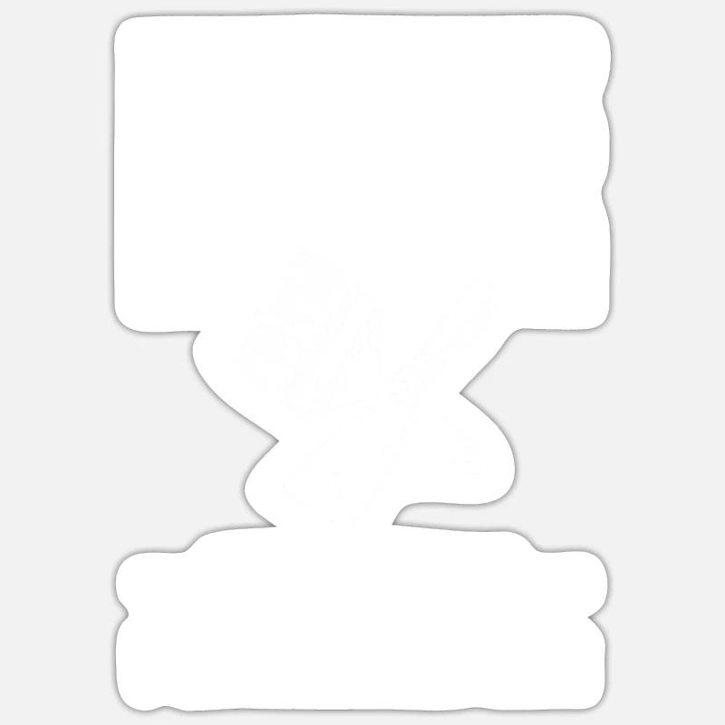 Master Painter Journeyman Painter - Sticker size S (10 x 10 cm) - white matte