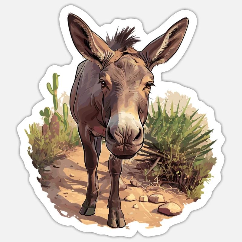 Mules Mule Sticker size S (10 x 10 cm)