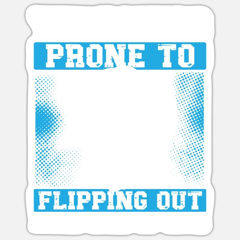 Springboard Diving Diving Diving Divers - Sticker size S (10 x 10 cm) - white matte
