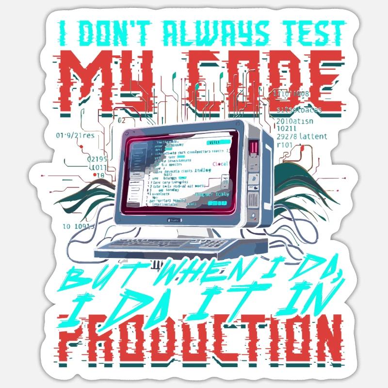 Sticker Größe S (10 x 10 cm) - 