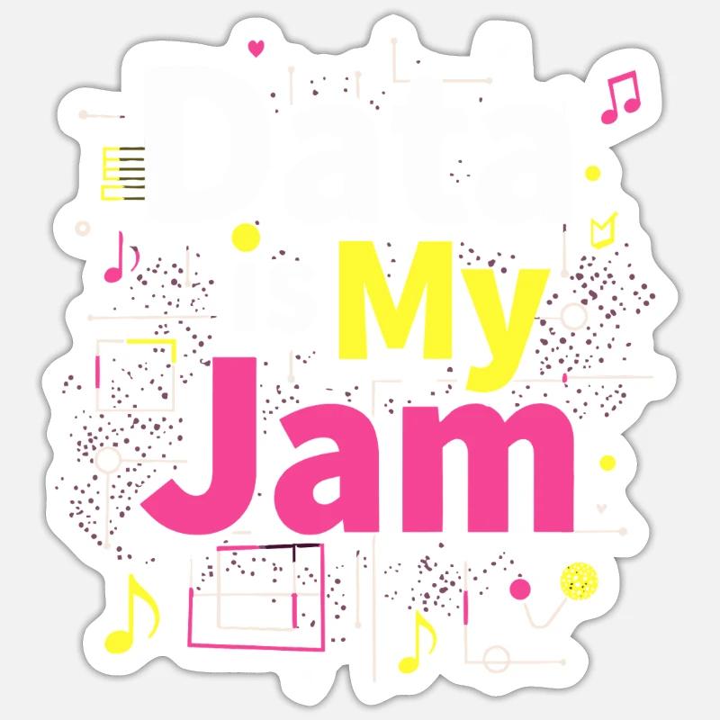 Data Analyst Big Data Specialist Business Sticker size S (10 x 10 cm)