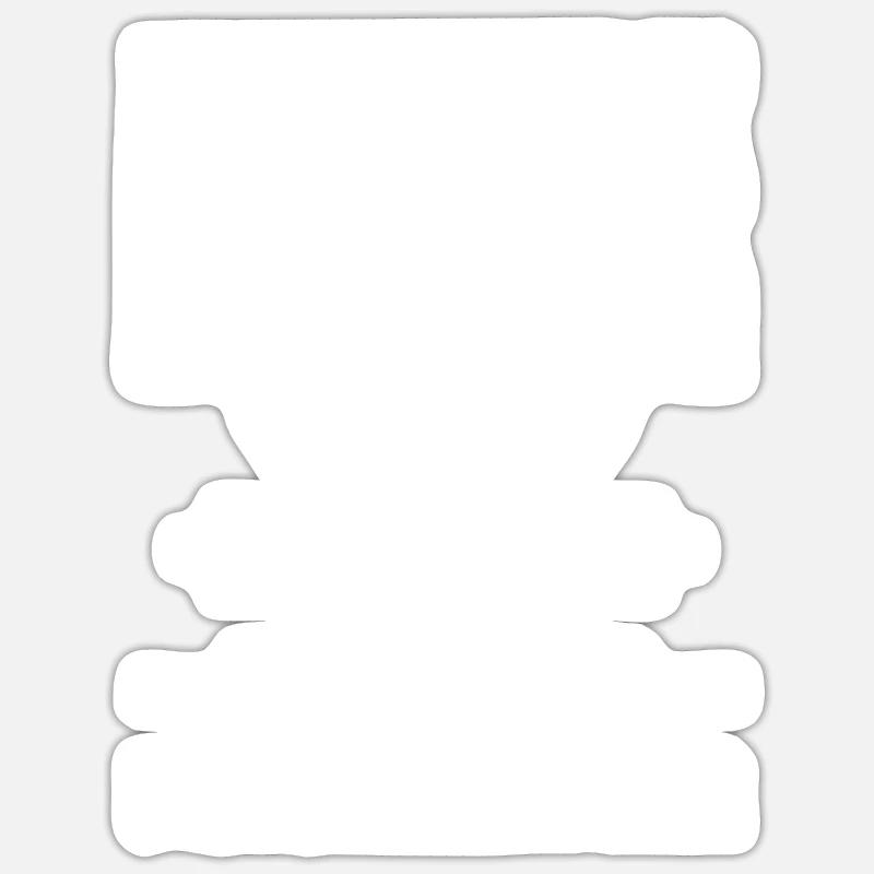 Master Bricklayer Journeyman Bricklayer - Sticker size S (10 x 10 cm) - white matte