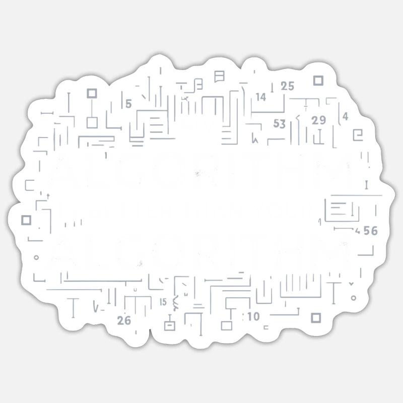 Data Analyst Big Data Specialist Business Sticker size S (10 x 10 cm)
