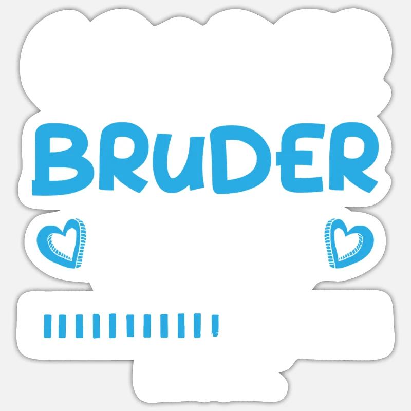 Großer Bruder 2025 Loading Sticker Größe S (10 x 10 cm)