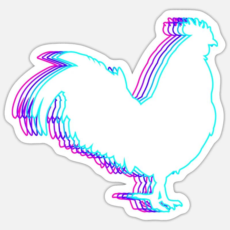 Sticker taille S (10 x 10 cm) - 