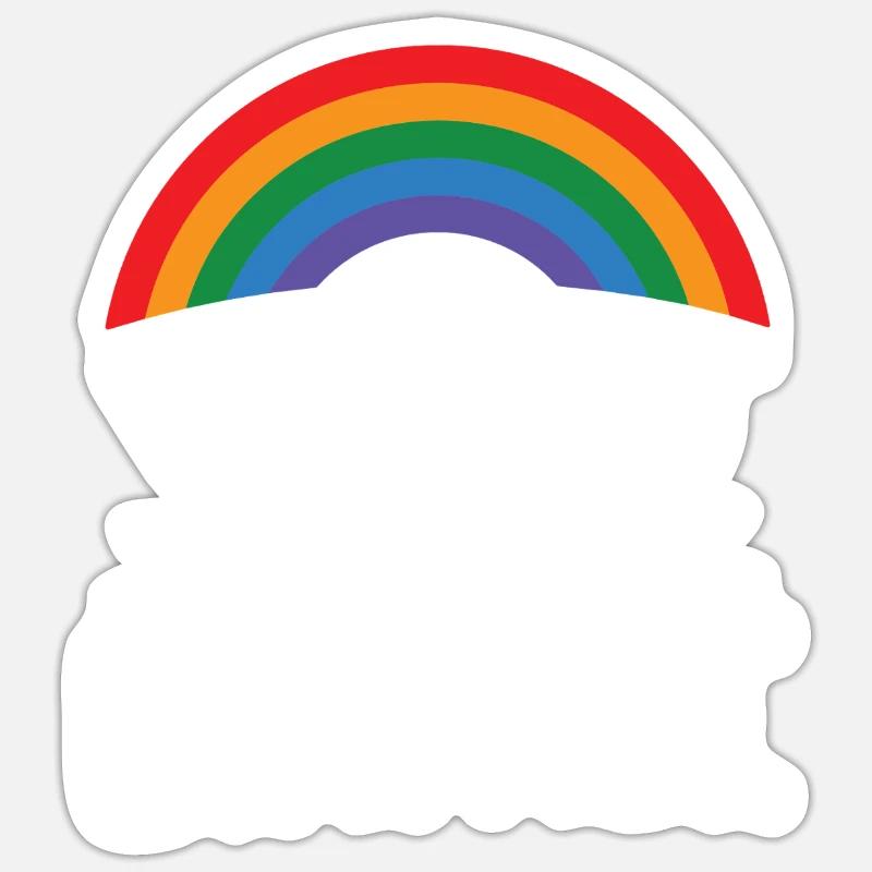 Vielfalt statt Einfalt Statement gegen rechts Sticker Größe S (10 x 10 cm)