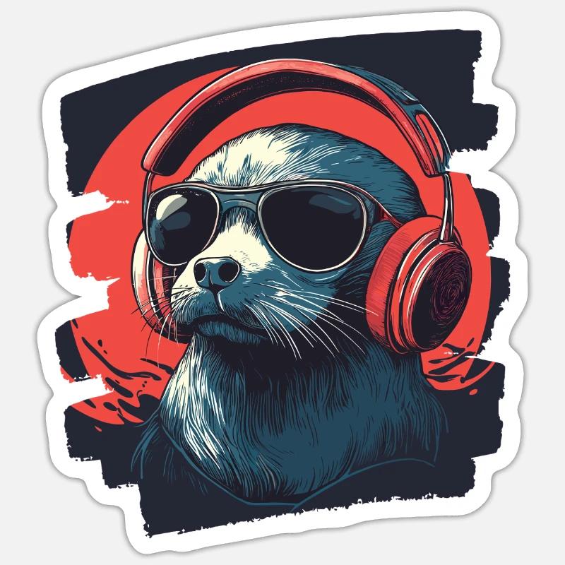 Robbe Sticker Größe S (10 x 10 cm)