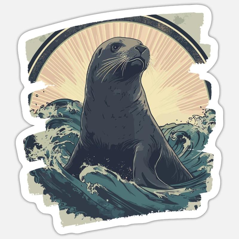 Sticker Größe S (10 x 10 cm) - 