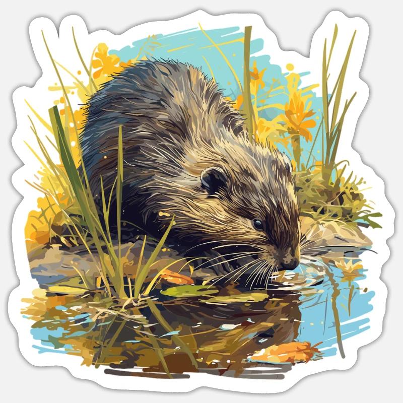 Sticker taille S (10 x 10 cm) - 