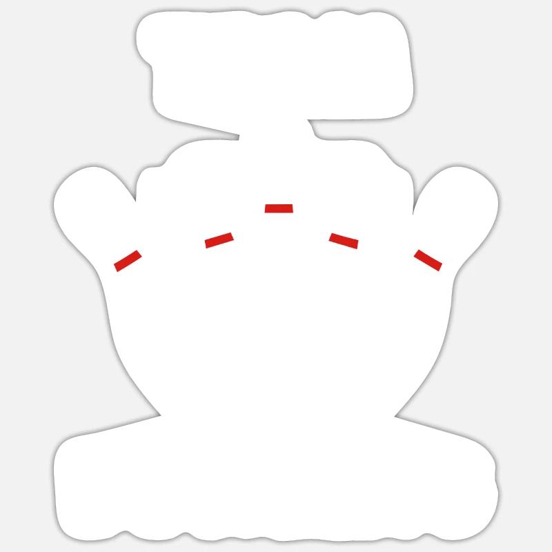 Sticker taille S (10 x 10 cm) - 