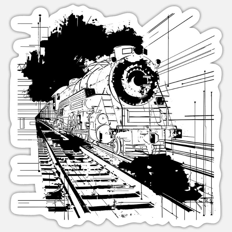 Sticker Größe S (10 x 10 cm) - 