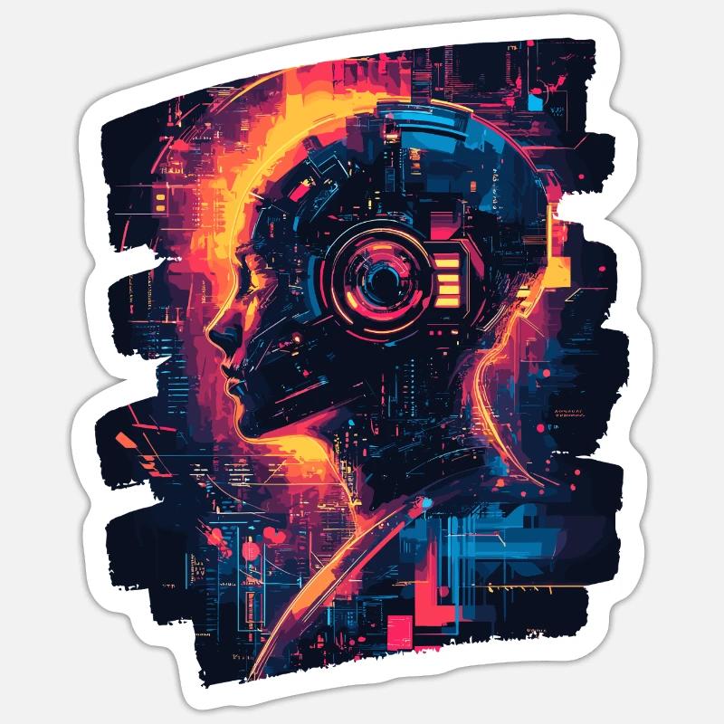 Sticker taille S (10 x 10 cm) - 