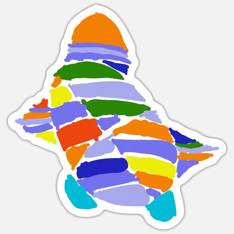 Sticker size S (10 x 10 cm) - 