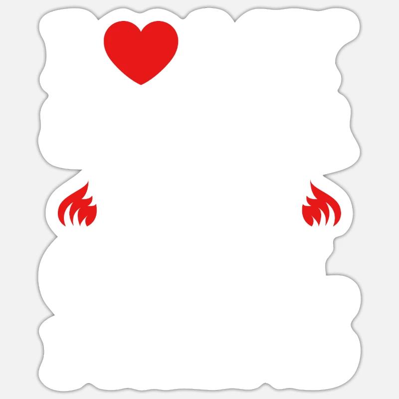 girlfriend1 Zeichenfläche 1 - Sticker Größe S (10 x 10 cm) - Mattweiß