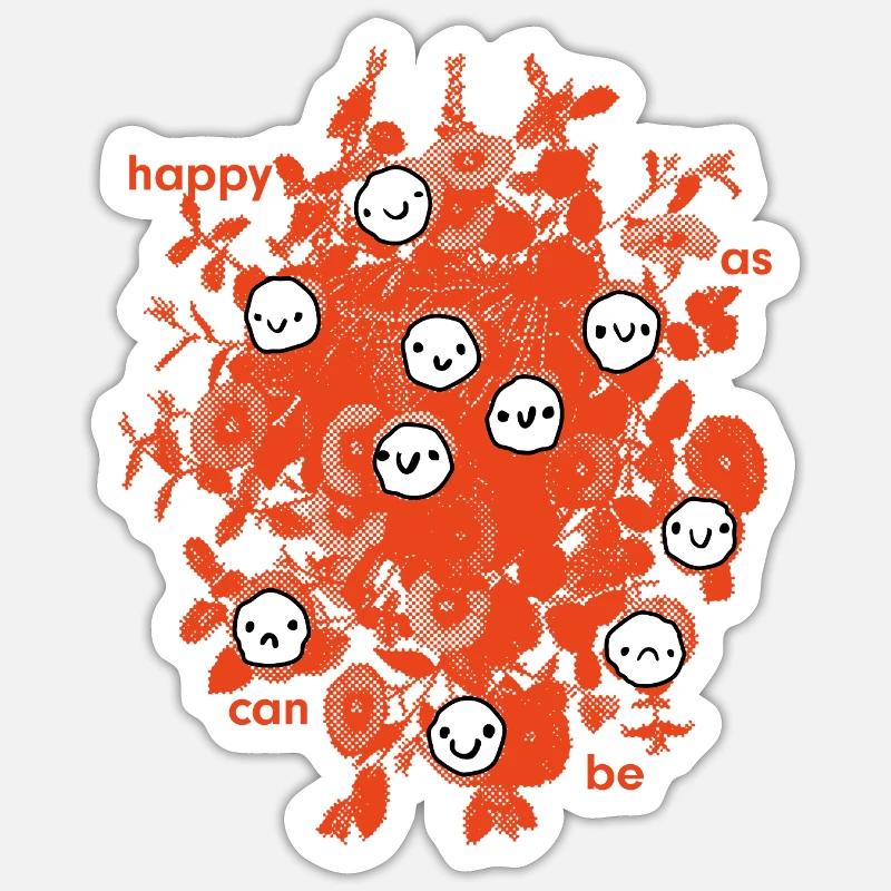 Sticker taille S (10 x 10 cm) - 