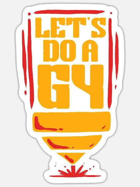 Zerspanungsmechaniker CNC Fräser Let's do A G4 - Sticker Größe S (10 x 10 cm) - Mattweiß