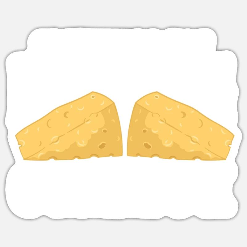 Cheese Making Cheese Lover Sticker size S (10 x 10 cm)