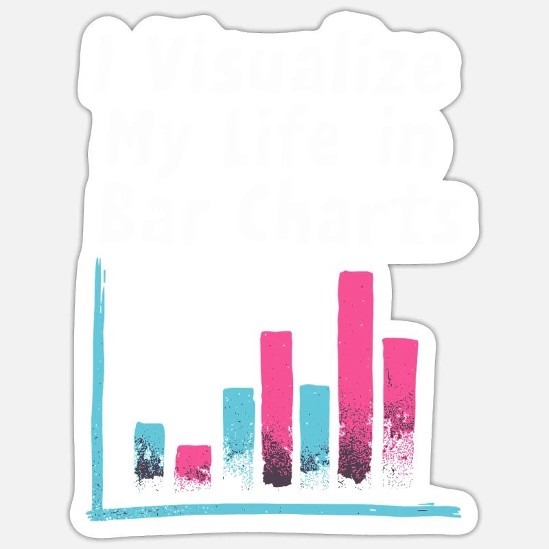 Data Analyst Big Data Specialist Business Sticker size S (10 x 10 cm)