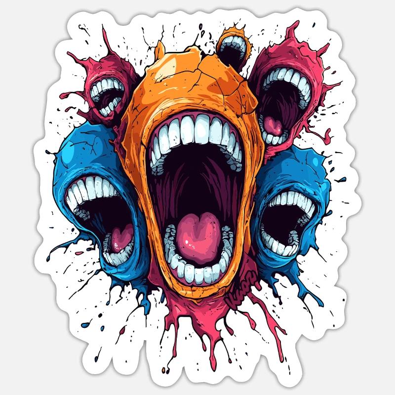 Sticker taille S (10 x 10 cm) - 