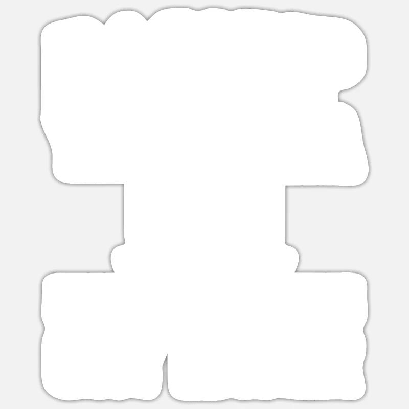 Administrator Support Nerd Computer Tech Sticker Größe S (10 x 10 cm)