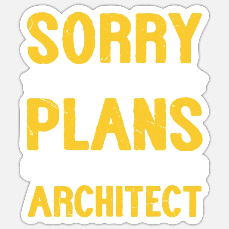 Architecte Sticker taille S (10 x 10 cm)