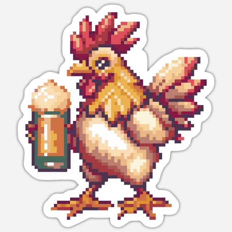 Sticker Größe S (10 x 10 cm) - 