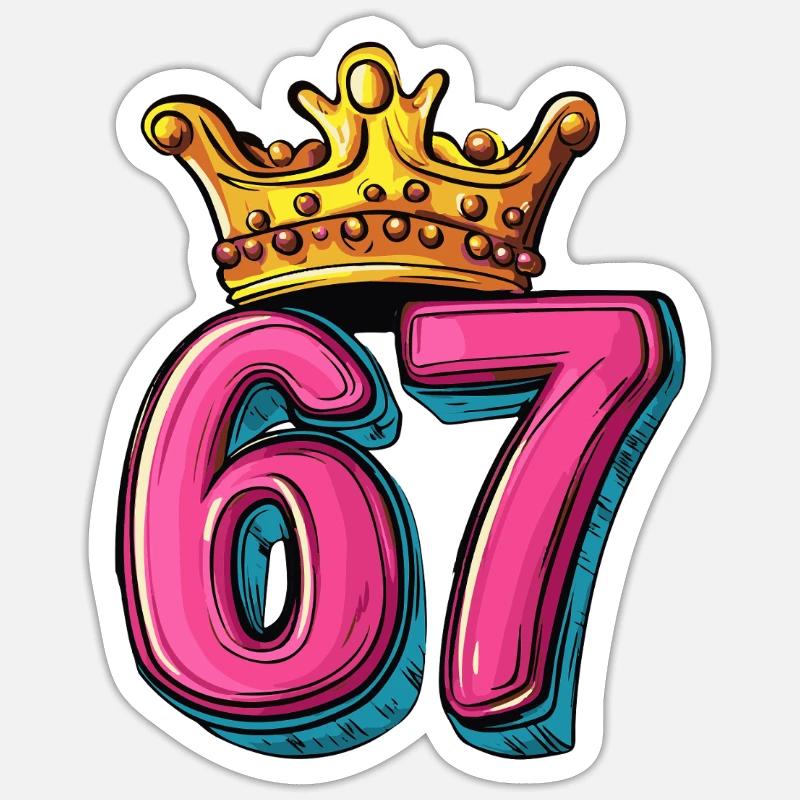 Sticker Größe S (10 x 10 cm) - 