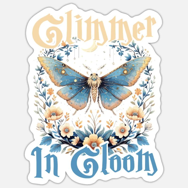 Fairycore Fee Gotisch Sticker Größe S (10 x 10 cm)