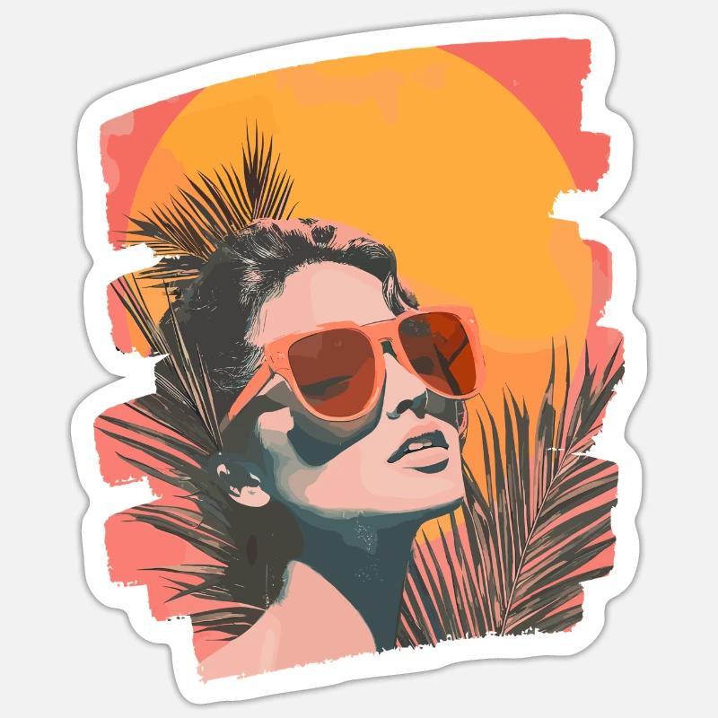 Sticker Größe S (10 x 10 cm) - 