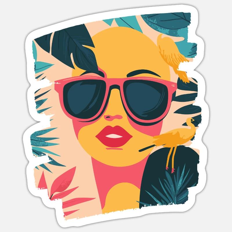 Sticker taille S (10 x 10 cm) - 
